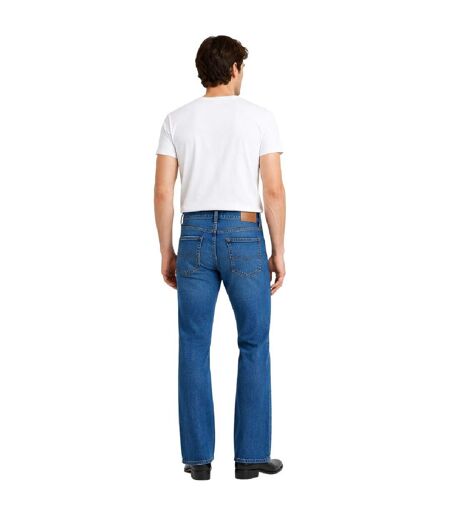 Mens Slim Bootcut Jeans Blue Levis