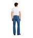 Mens Slim Bootcut Jeans Blue Levis-3