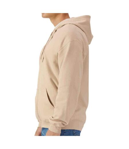 Veste À Capuche Softstyle Homme Sable Gildan
