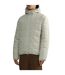 Doudoune Matelassée Motif/style Quadrillage Homme Blanc Cassé Fred Perry-4