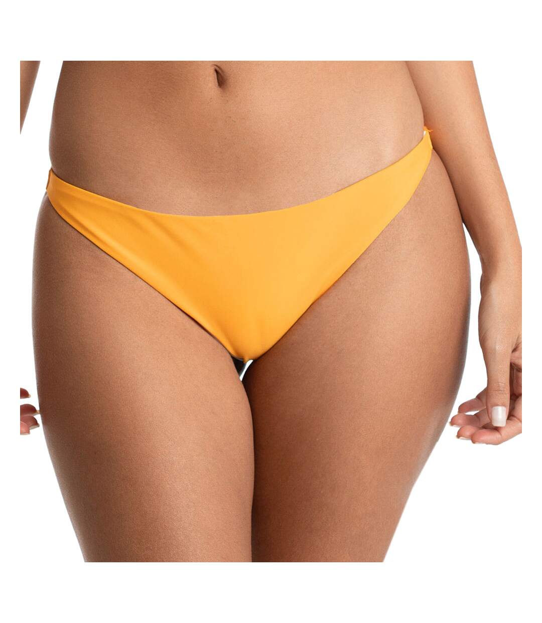 Bas de Bikini Jaune Femme Sun Project Tanga-1