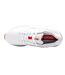 Mens Velocity Leather Spikes Cricket Shoes White Red Gray-Nicolls-3