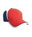 Casquette de baseball national rouge / bleu marine Result Headwear