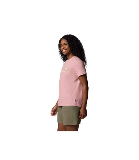 T-shirt Motif/style Logo Boundless Beauty Femme Rose Columbia