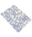 Drap plat percale de coton LISON GRIS-1
