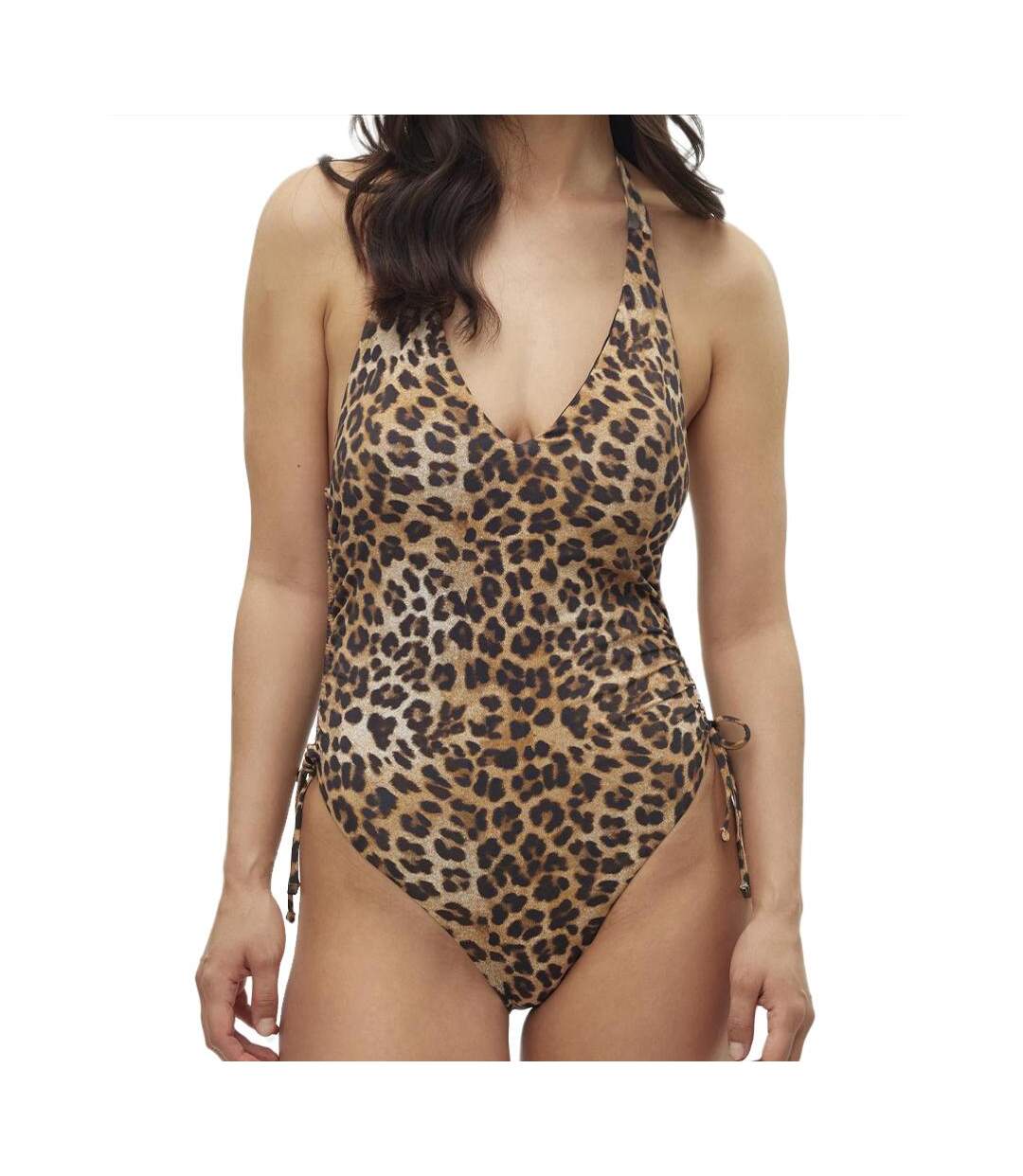 Maillot de bain 1 pièce Noir à Imprimés Femme Vero Moda Maura - L-1