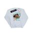 Disney Moana And Maui Wave Sweatshirt Womens/Ladies (Blanc) - UTBI29537-1