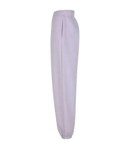 Womens/ladies Fluffy Sweatpants Lilac Build Your Brand