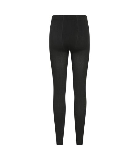 Mountain Warehouse Womens/Ladies Fluffy Fleece Lined Thermal Leggings (Black)