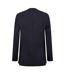 Mens Lapel Single-breasted Blazer Black Boss-2