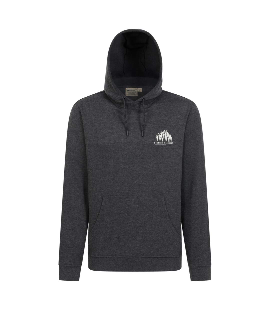 Sweat à capuche avec cordons adventure homme charbon Mountain Warehouse