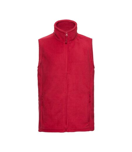 Veste Sans Manches Extérieur Homme Rouge Classique Russell