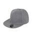 Result Headwear Bronx Original Flat Peak Snapback Cap (Black) - UTRW9785