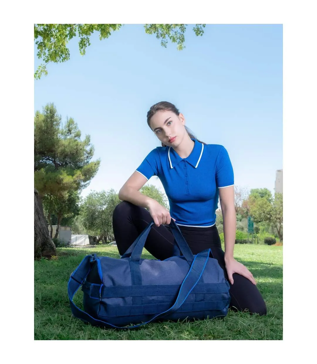 Sac Olympia Taille Unique Bleu Marine Bleu Roi Shugon-1