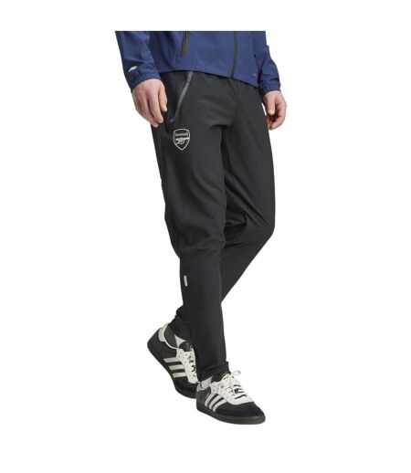 Mens Arsenal Fc Tracksuit Bottoms Black Adidas