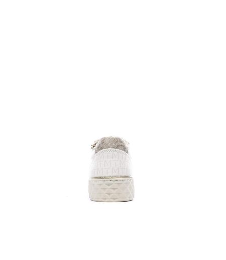 Baskets beige femme marco tozzi cream comb