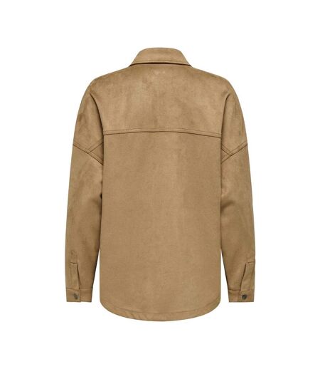 Chemise camel femme only janine-stina