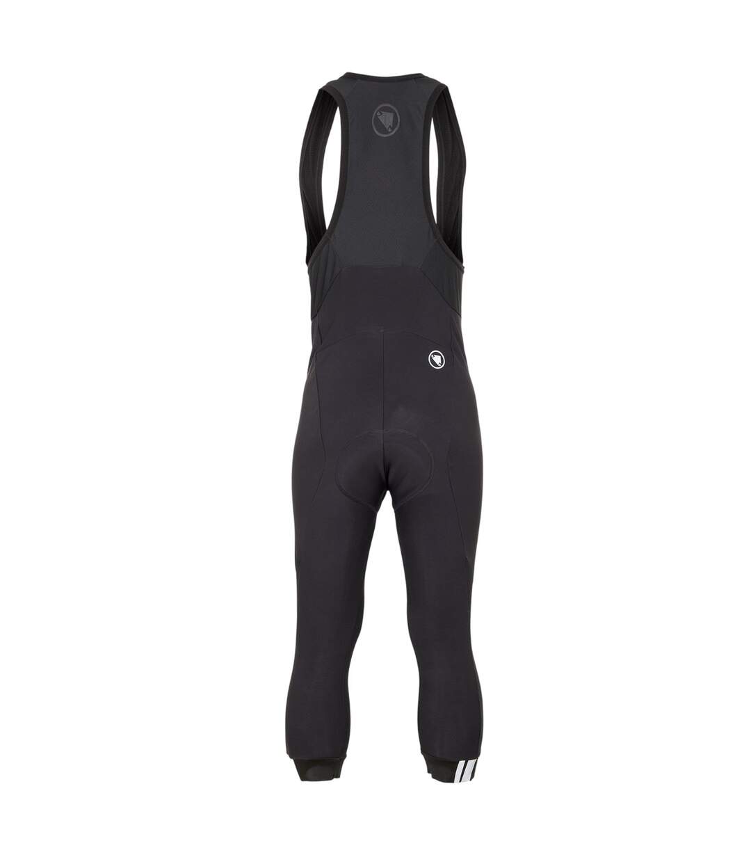 Mens Zip Front Cycling Bib Shorts Black Endura-2