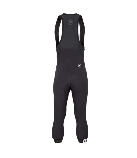 Mens Zip Front Cycling Bib Shorts Black Endura