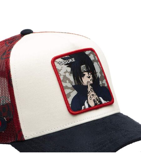 Casquette trucker avec filet en sergé de coton/mesh Naruto Sharingan Capslab