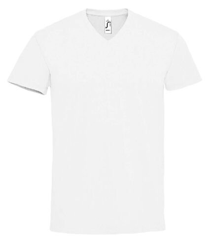 T-shirts col V manches courtes - Homme - 02940 - blanc