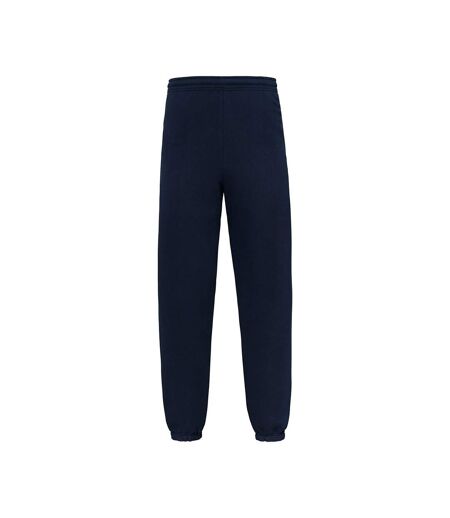 Unisex Adult Iconic Premium Jogging Bottoms Deep Navy Fruit Of The Loom