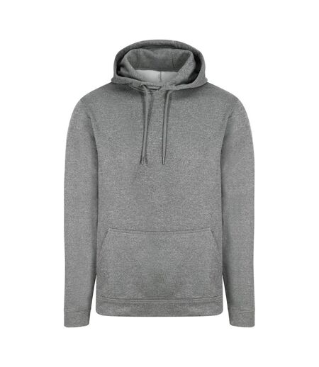 Sweat À Capuche Sports Adulte Gris Chiné Awdis