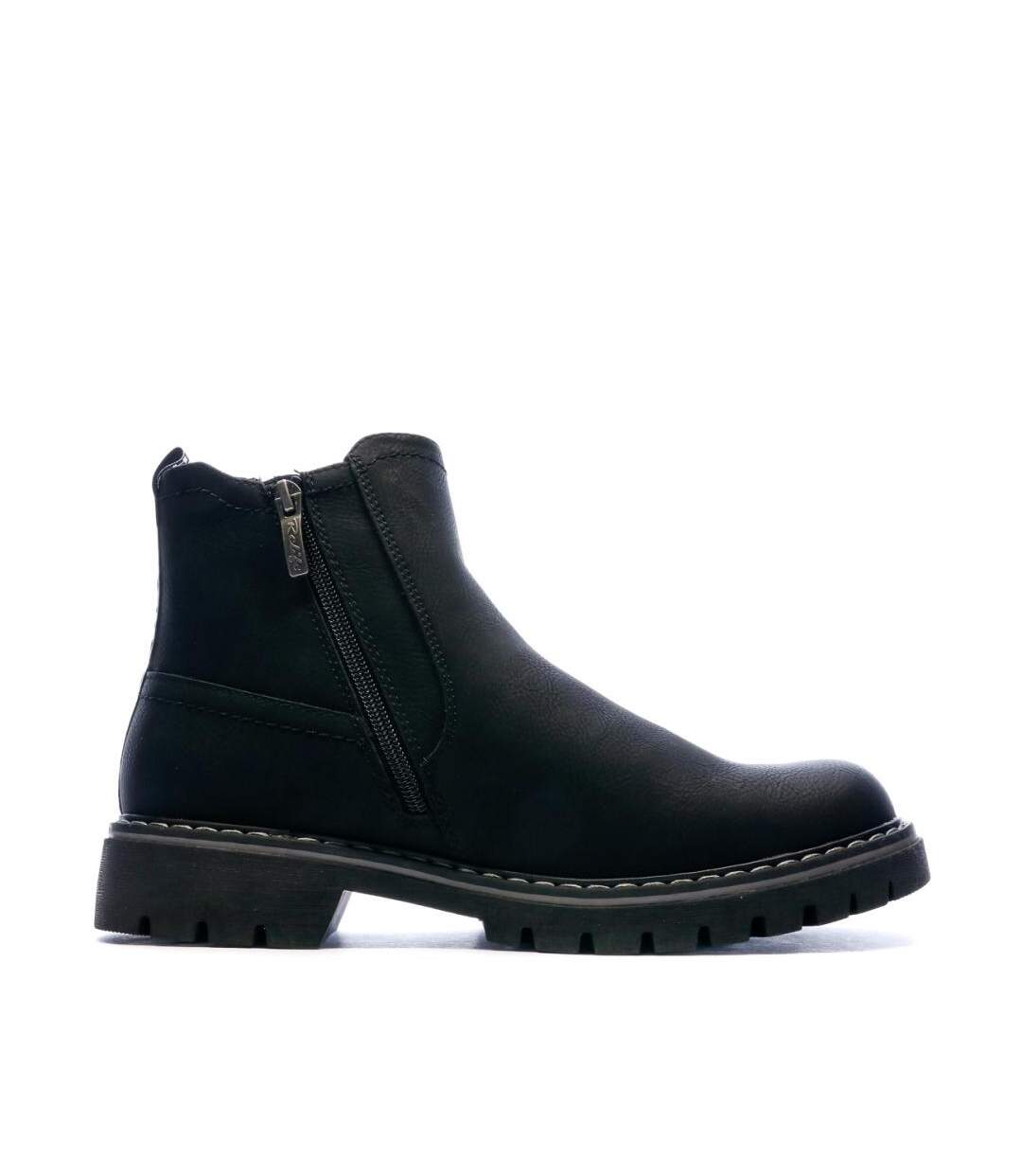 Bottines noires homme relife jubilor-2