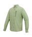 Chemise De Voyage Motif/style À Carreaux Homme Vert Pâle Regatta-4