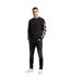 Mens Brick Relaxed Fit Long-sleeved T-shirt Black Off White-1