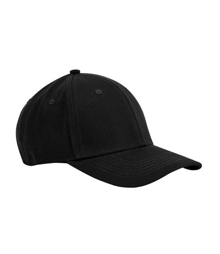 Casquette De Baseball Motif/style 6 Panneaux Earthaware Noir Beechfield
