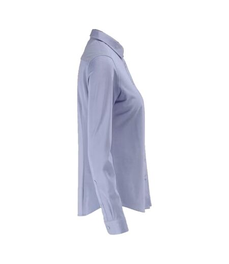 Womens/ladies Frontline Classic Shirt Light Blue Mascot