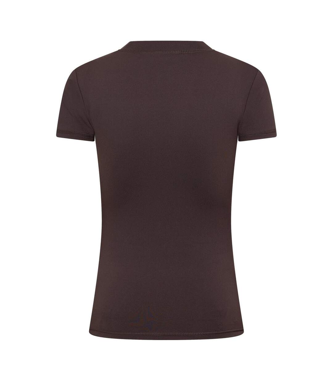 T-shirt Motif/style Emblème Femme Marron Couture Club-2