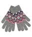 Ladies Wool Gloves | Winter Cute Fairisle Gloves for Cold Weather-3