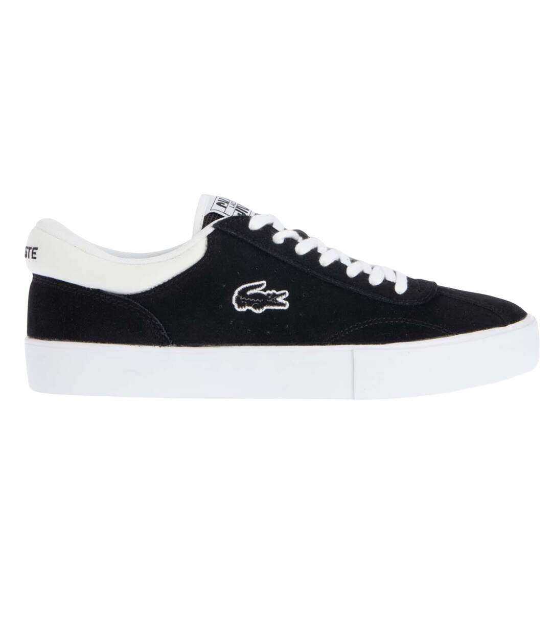 Baskets trackserve adulte noir / blanc Lacoste-4