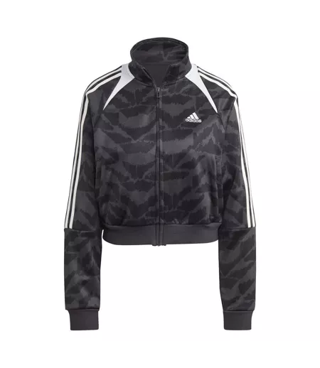 Veste De Survêtement Tiro Suit Up Lifestyle Femme Gris Blanc Adidas