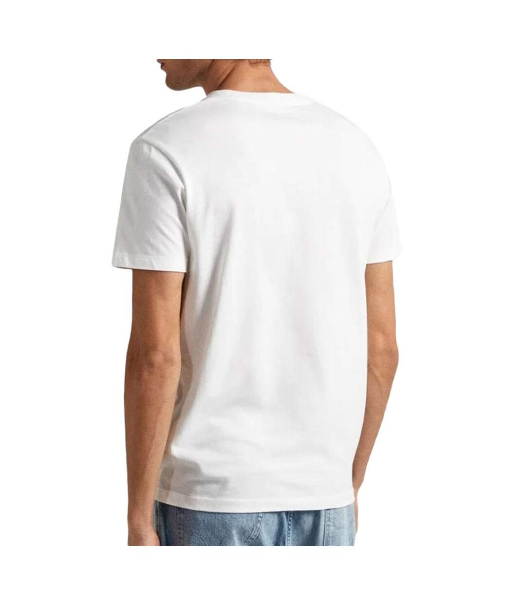 T-shirt Blanc Homme Pepe jeans Kervin - L