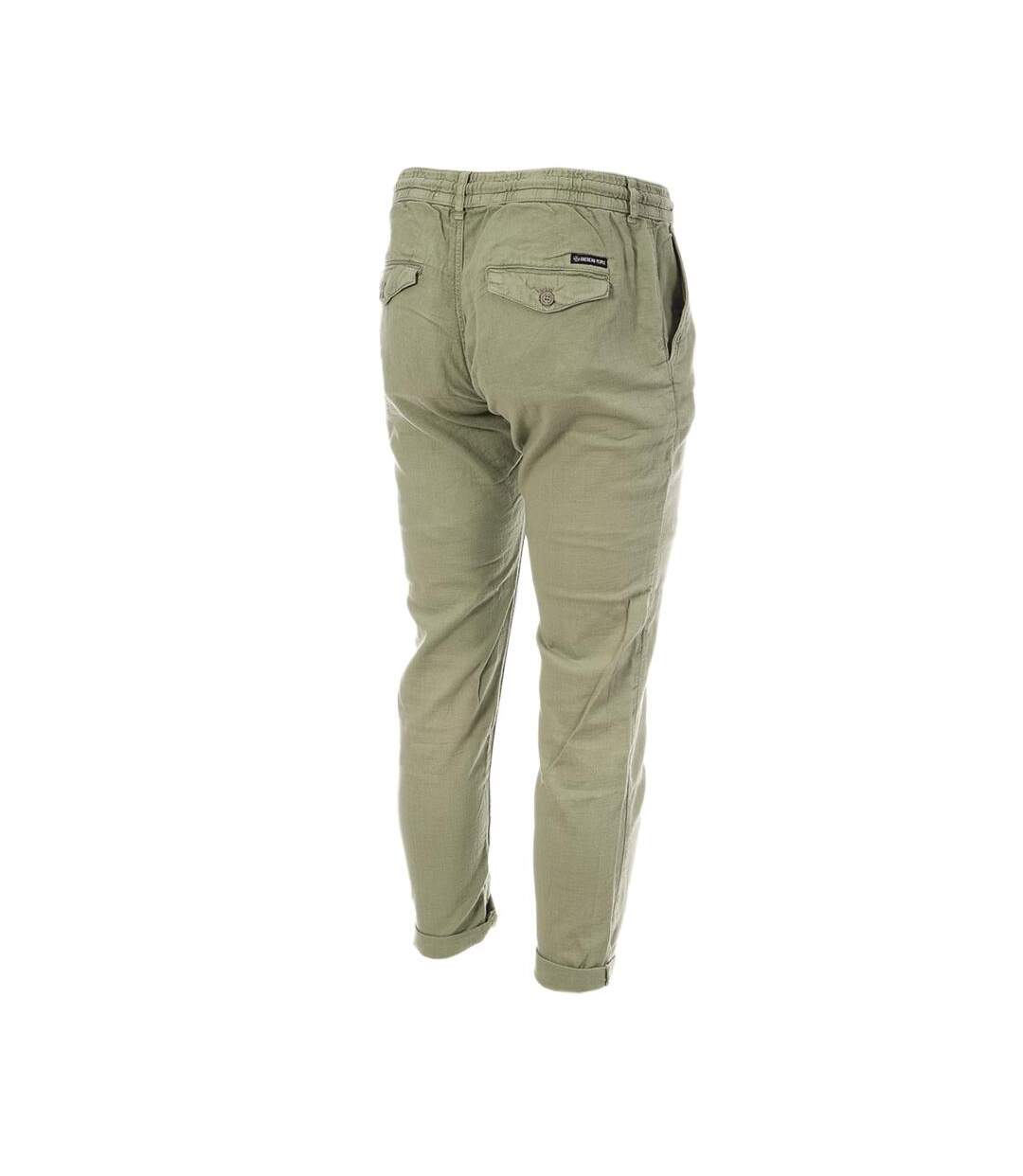 Pantalon Vert Homme American People Pinacola - 46-2