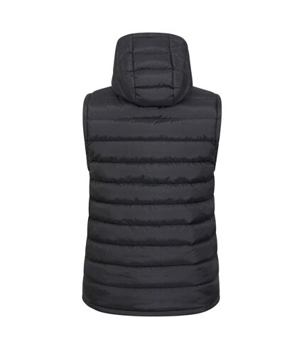 Mens seasons hooded padded gilet black Mountain Warehouse