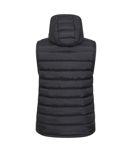 Mens seasons hooded padded gilet black Mountain Warehouse