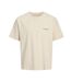 T-shirt beige homme jack & jones boston - xxl-1