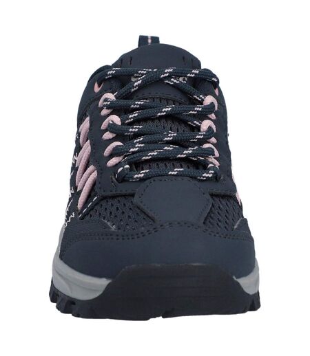 Chaussures De Randonnée Jaguar Enfant Bleu Marine Rose Sépia Hi-Tec