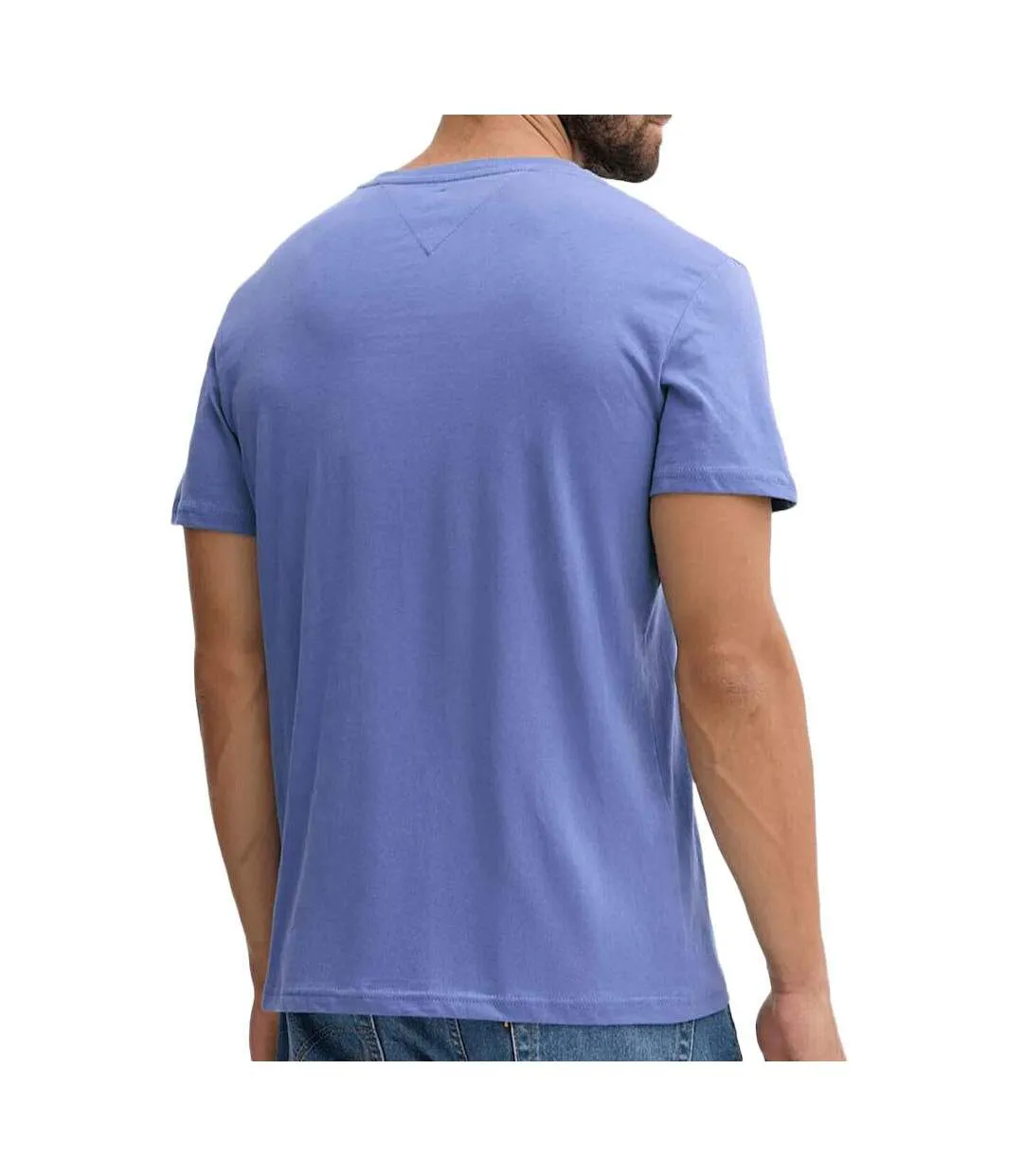 T-shirt bleu  homme tommy hilfiger tjm slim-2