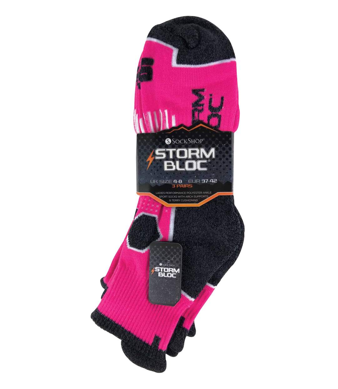 3 Paires Chaussettes de Sport Femme Basses-2