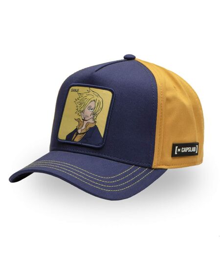Casquette trucker avec filet en sergé de coton One piece Sanji Capslab