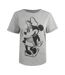 T-Shirt gris femme disney minnie sketch-2