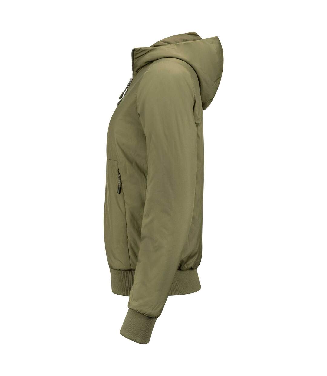 Womens/ladies Franklin Lightweight Jacket Moss Green James Harvest-3