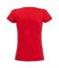 SOLS - T-shirt bio manches courtes MILO - Femme (Rouge) - UTPC3993