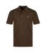Polo Uni Manches Courtes En Coton Bio Homme Kaki Lyle & Scott-2