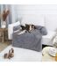 Plaid couverture de canapé pour chien et chat - Gris-3